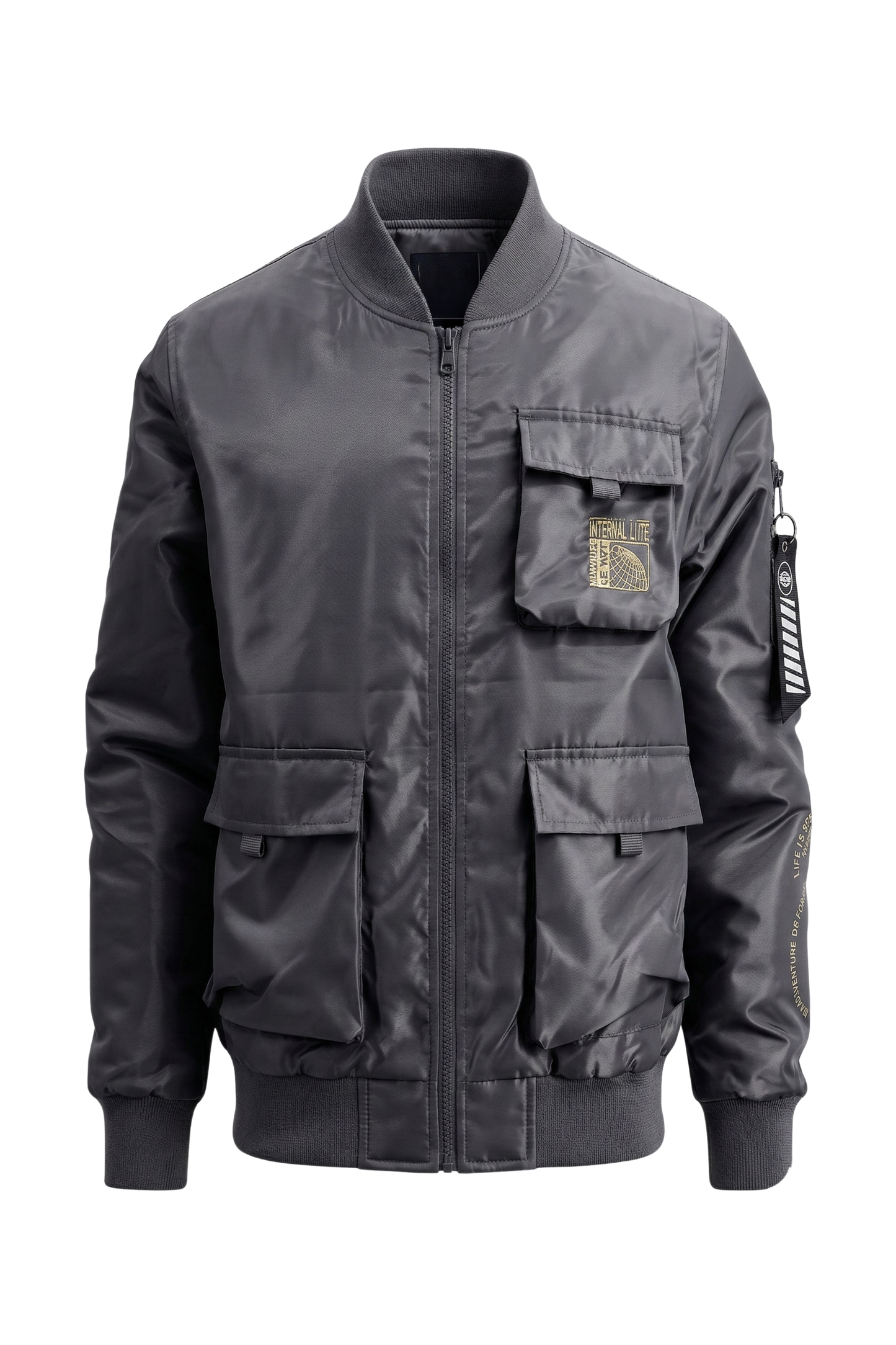 Men’s Utility Bomber Woven Jacket