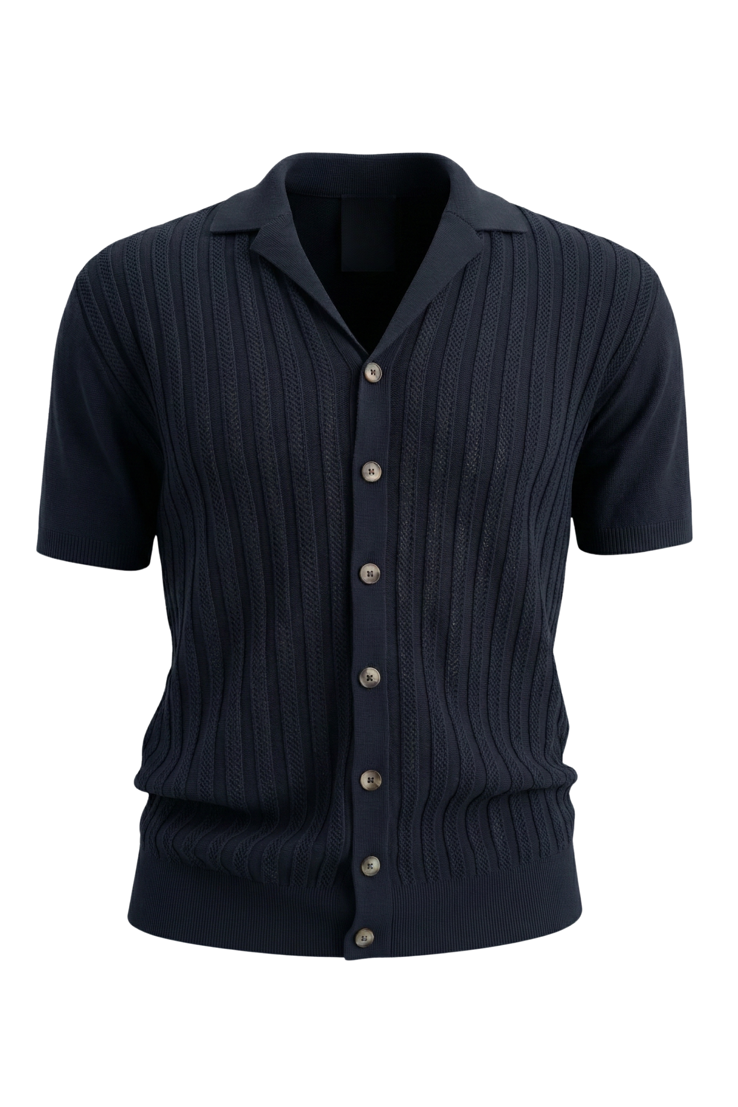Men’s Short Sleeve Sweater Cardigan