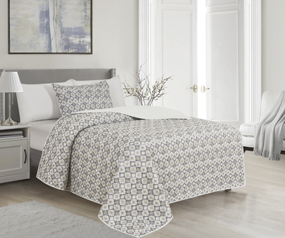 2 Piece Printed Quilt Set