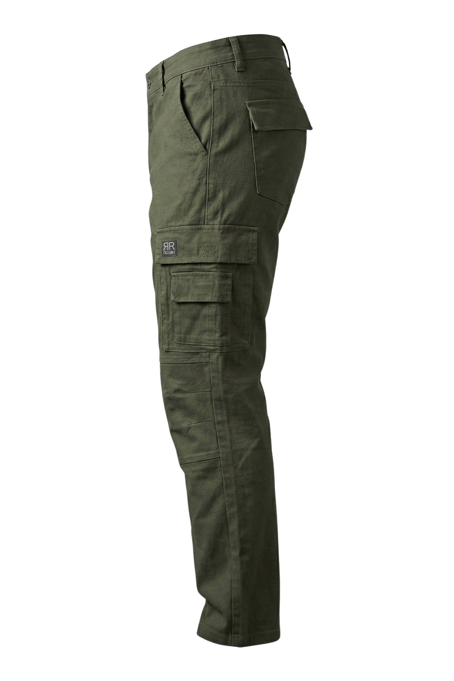 Mens Stretch Twill Multi Cargo Pants