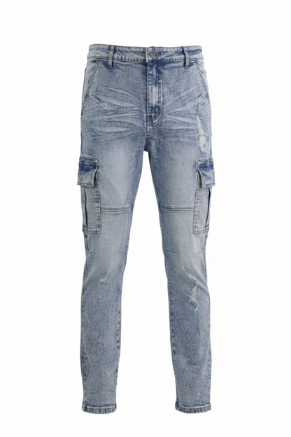 Young Mens Ripped & Repair Denim & Cargo