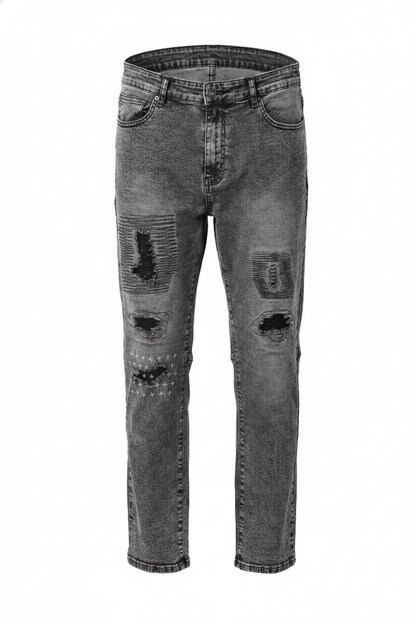 Young Mens Ripped & Repair Denim & Cargo