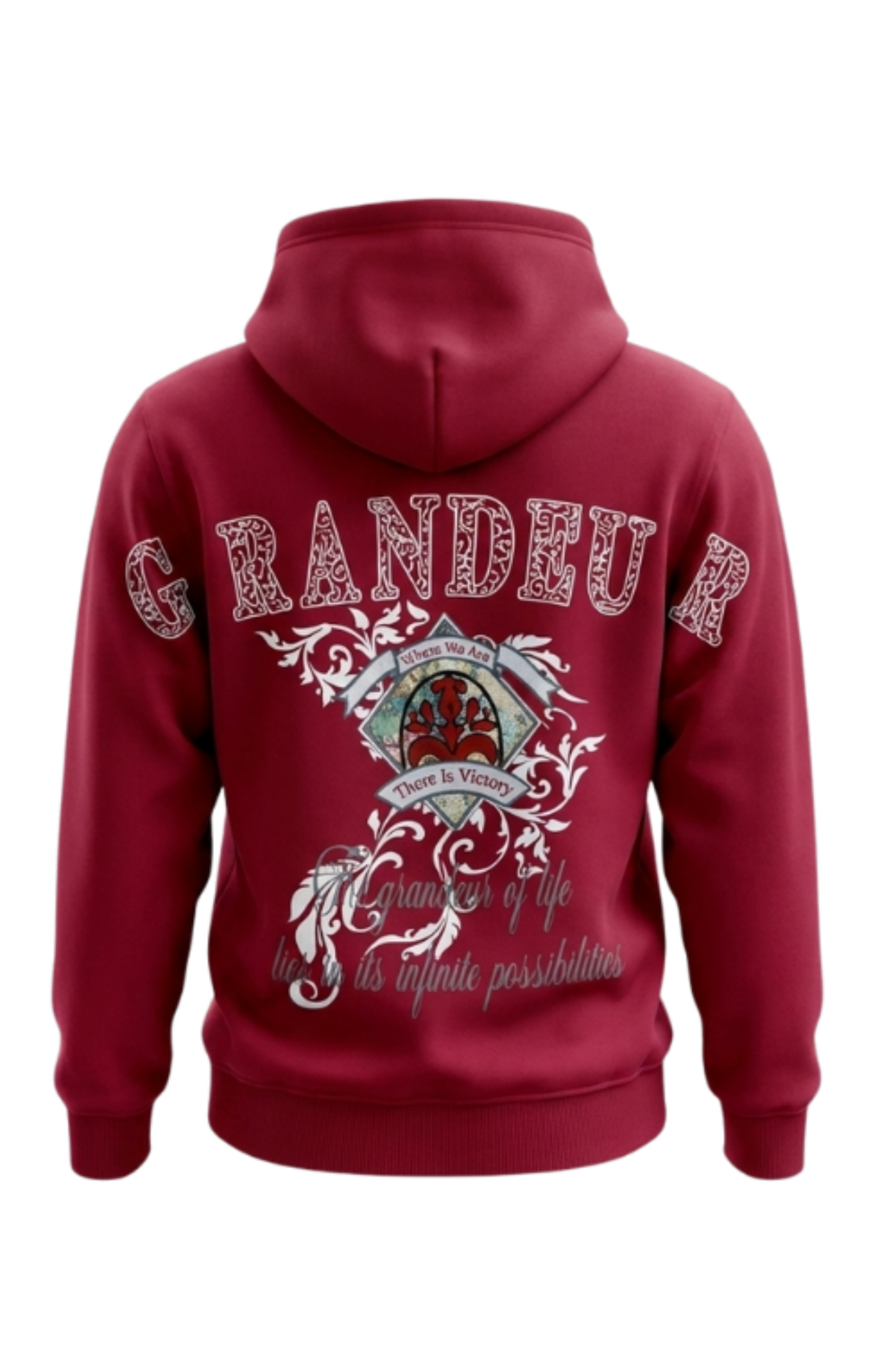 Men’s Printed Hooded Sweatshirt