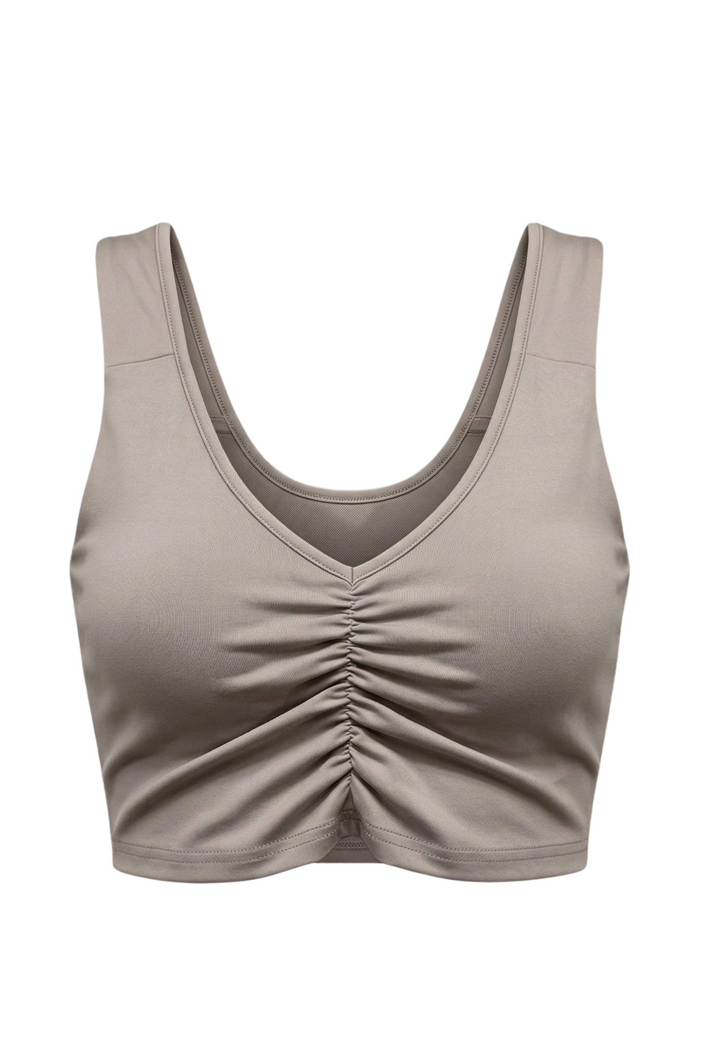 Ladies Knitted Sport Top Sleeveless With Bra Cup