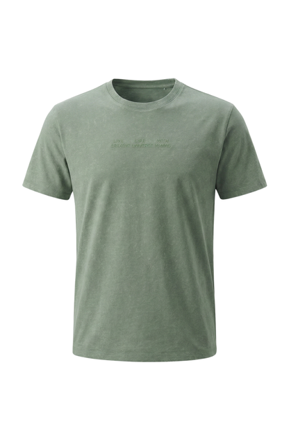 Vintage Acid-Wash Graphic Tee