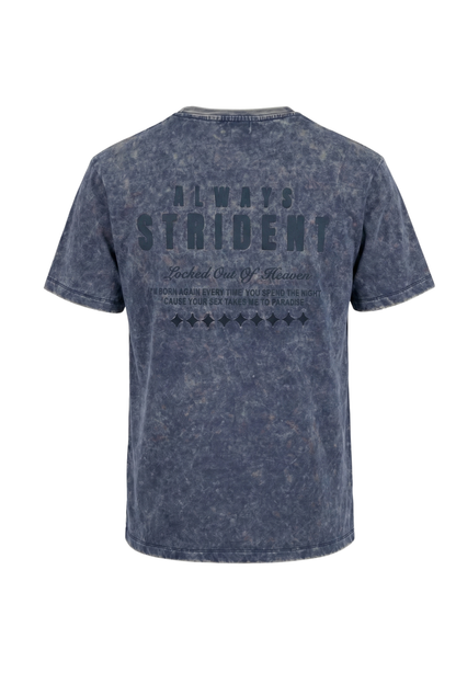 Vintage Acid-Wash Graphic Tee