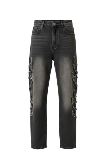 Men's Non-Stretch Denim Baggy Jeans