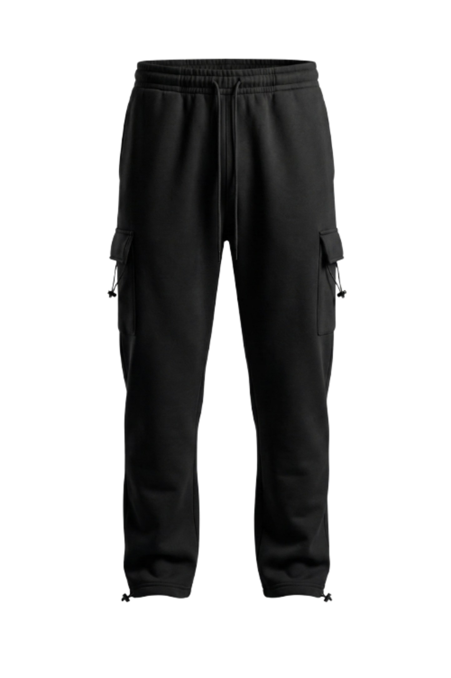 Mens Fleece Cargo Pants