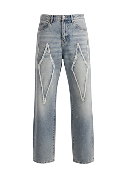 Men's Non-Stretch Denim Baggy Jeans